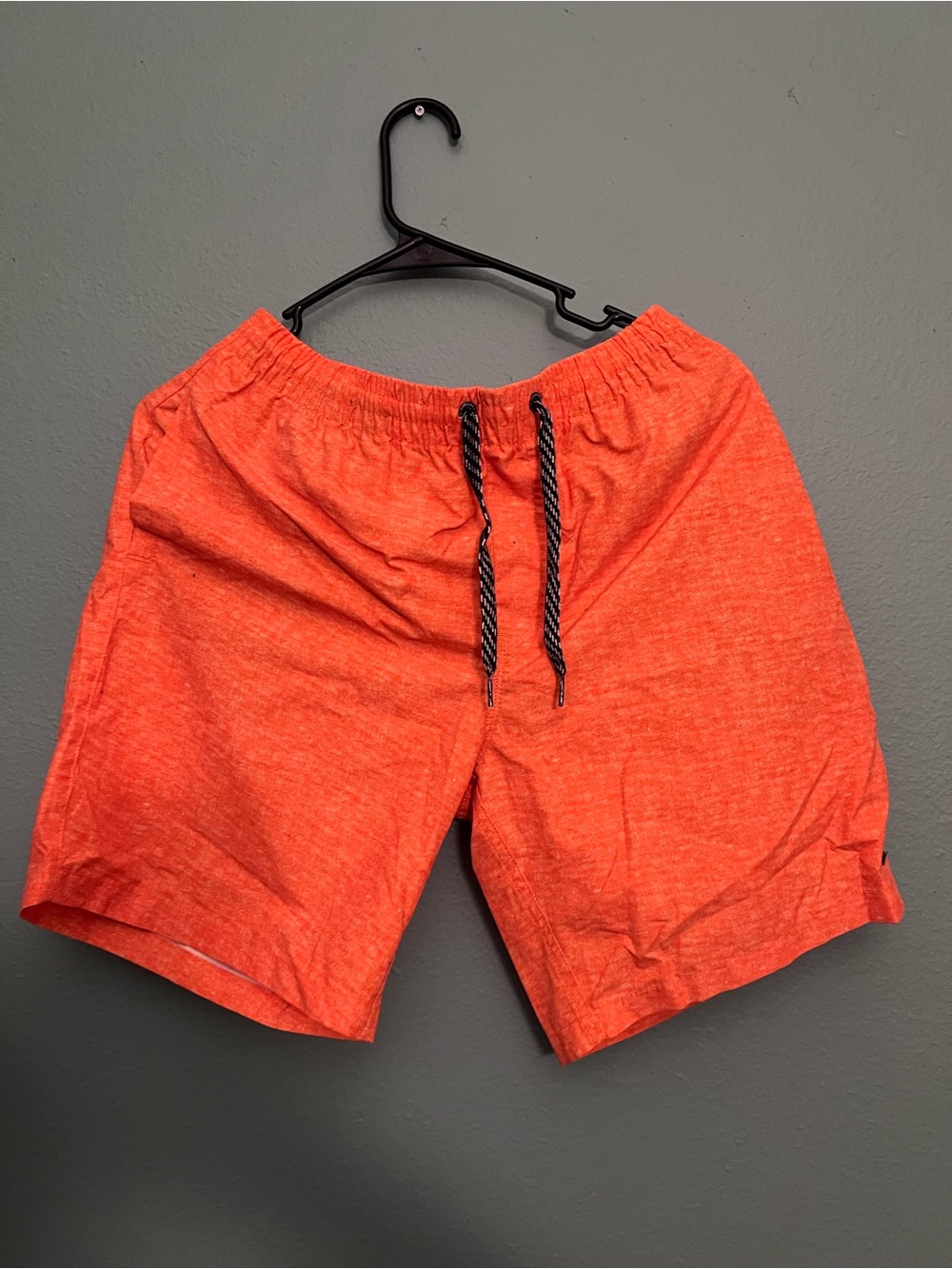 Quiksilver Orange Elastic Waist Swim Shorts